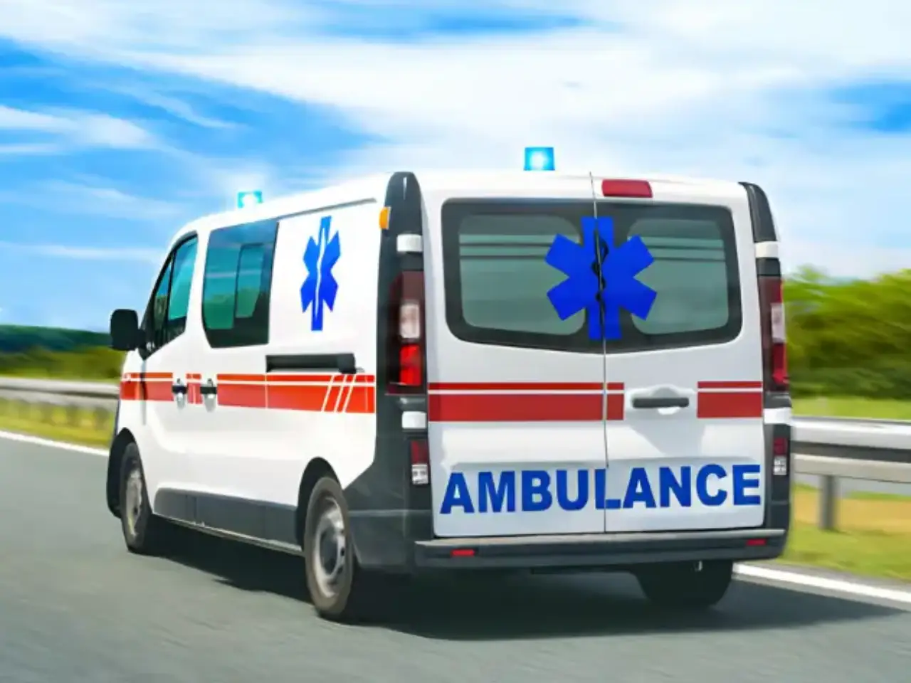 انتقال بیمار با آمبولانس در کمپ لاکچری